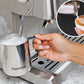 Machine à espresso avec broyeur et mousseur à lait