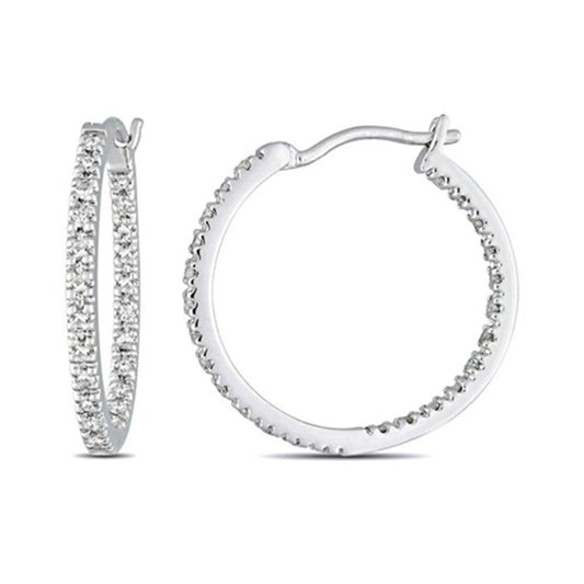 Boucles d'oreilles diamants